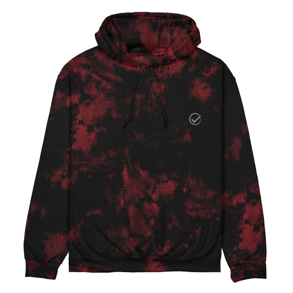Reality Check Tie Dye Hoodie Front