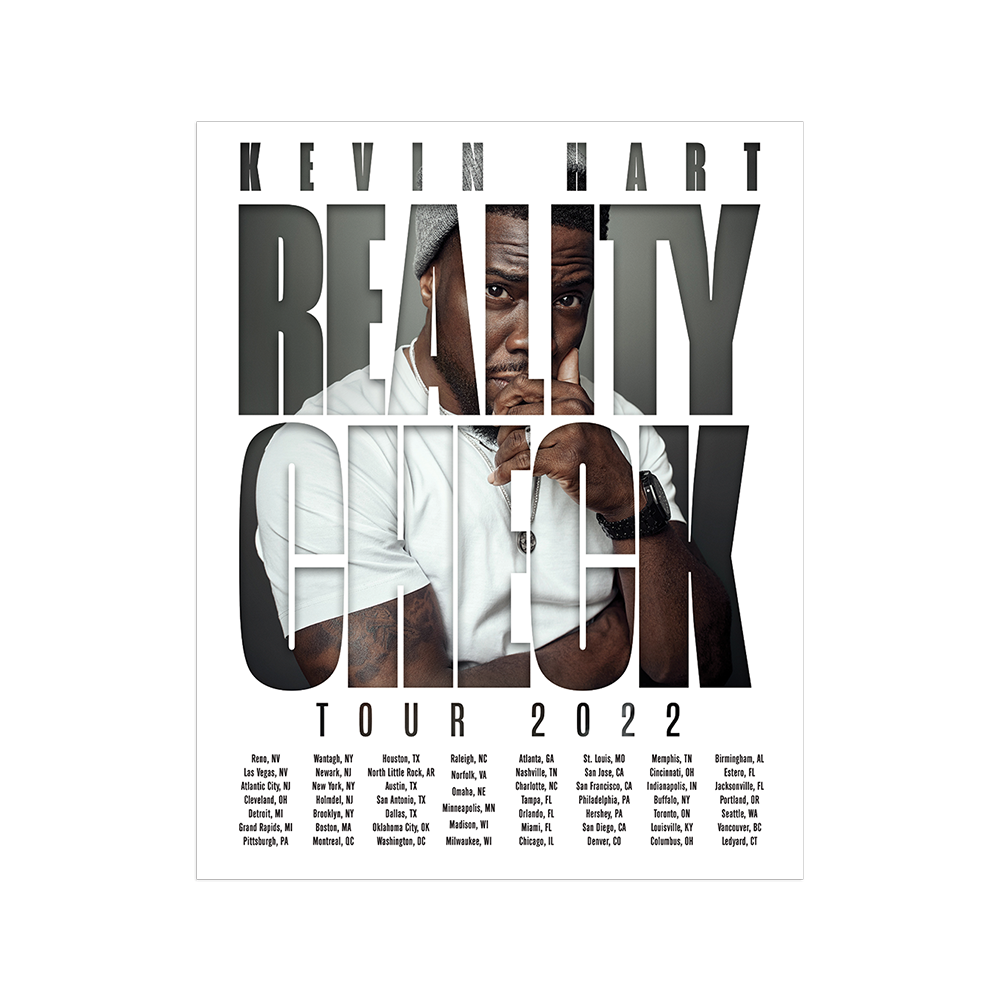 Reality Check Tour Lithograph – Kevin Hart Official Store